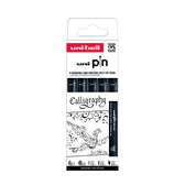 Fineliner Uni-ball Pin Calligraphie assorti
