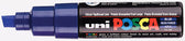Paintmarker Uni POSCA PC8K B schuin donkerblauw