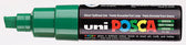 Paintmarker Uni POSCA PC8K B schuin donkergroen