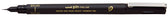 Fineliner Uni-ball Pin brush EF zwart