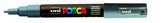 Paintmarker Uni POSCA PC1MC EF leisteengrijs