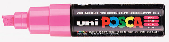 Paintmarker Uni POSCA PC8K B schuin roze