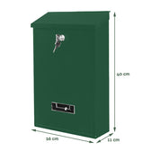 Brievenbus BRASQ PB100 Basic wand groen - afbeelding 2