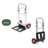 Steekwagen BRASQ inkapbaar stalen plateau 90 kg - afbeelding 5