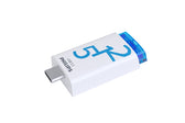 Philips USB 512GB USB-C Click Ocean Blue - afbeelding 4