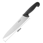 Koksmes Hygiplas 215 mm zwart - afbeelding 4