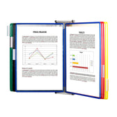 Zichtpanelensysteem wand Tarifold metaal A4 ass - afbeelding 2