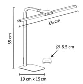 Bureaulamp Unilux Strata base led zwart - afbeelding 9