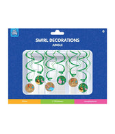 Swirl decorations Jungle - afbeelding 2