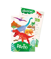 Uitnodigingskaarten Dino - afbeelding 4