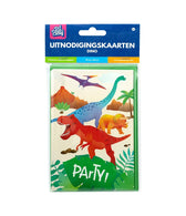 Uitnodigingskaarten Dino - afbeelding 5