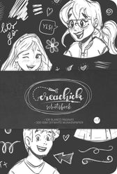 Schetsboek CreaChick Black - afbeelding 2