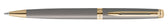 Balpen Waterman Hemisp Fashion GT M metallic grijs