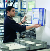 Wandelement Durable Vario Wall 5-tassen A4 bl - afbeelding 4