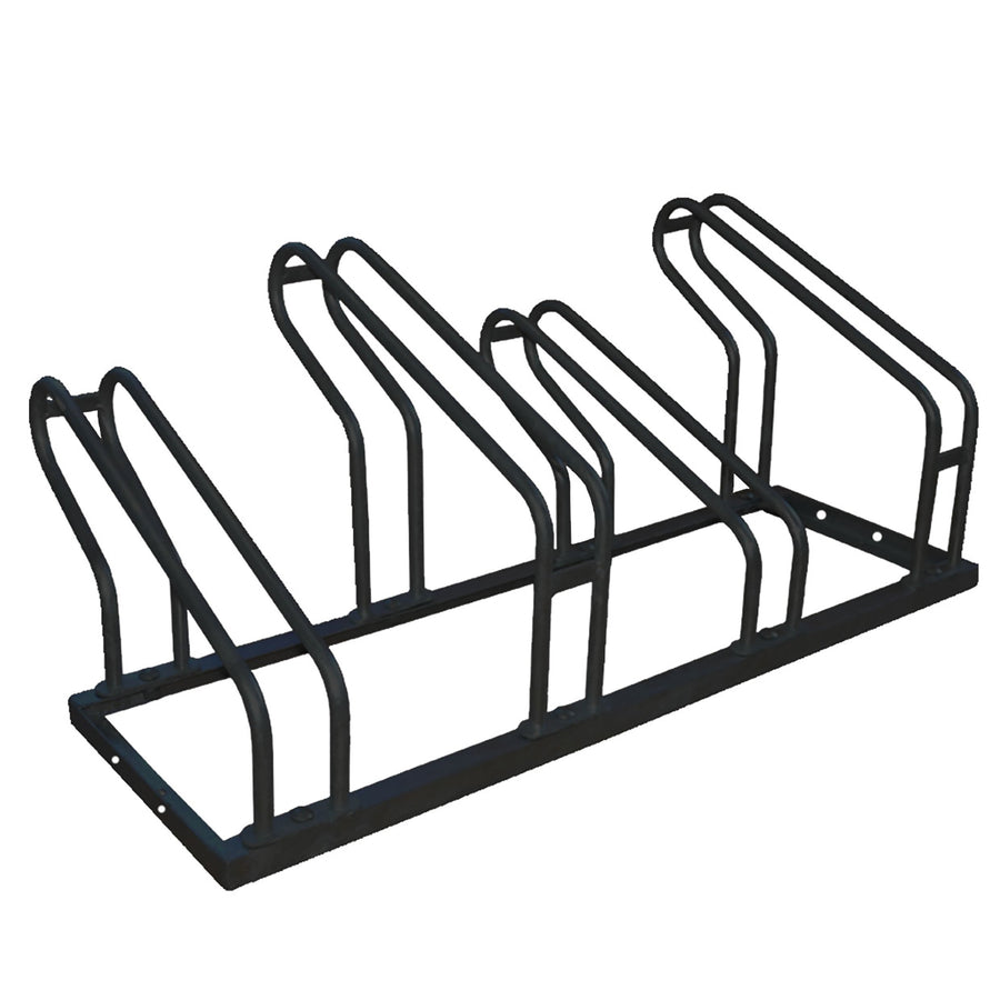 Fietsenrek BRASQ 4 fietsen BS400 zwart