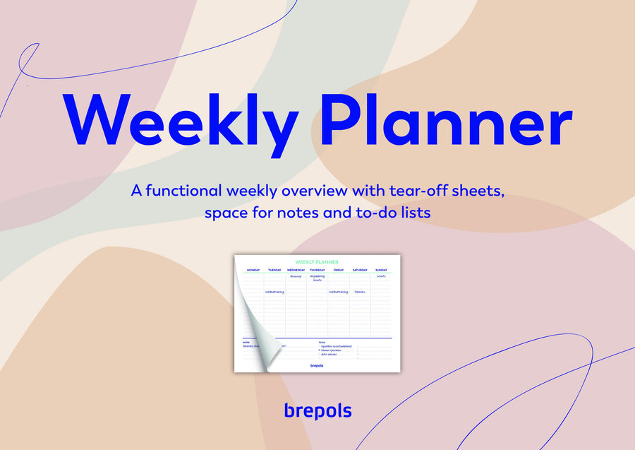 Planner Brepols Weekly planner A4 7d/1p