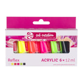 Acrylverf Talens Art Creation set 6 reflexkleuren