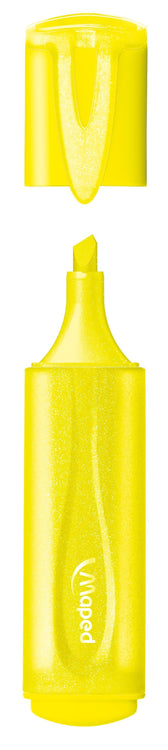 Markeerstift Maped Glitter 4 fluoriserende kleuren - afbeelding 5