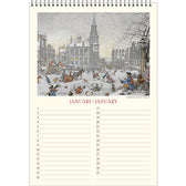 Verjaardagskalender Anton Pieck Zicht op haven A4 - afbeelding 3