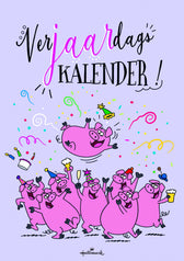 Verjaardagskalender kort Leo Immerzeel 21x30