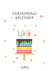 Verjaardagskalender kort Pretty Cute 21x30