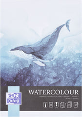 Aquarelblok Oxford Watercol A4 20v 300gr gelijmd