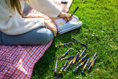 Paintmarker Bic Intensity wit - afbeelding 8