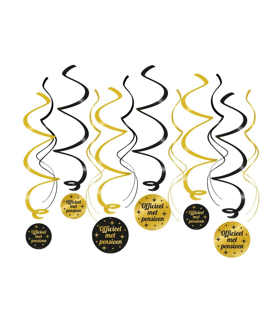 Classy party swirls Pensioen