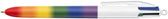 4-Kleuren balpen Bic regenboog M assorti - afbeelding 5