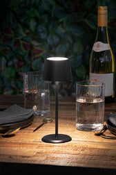 Tafellamp Securit MonteCarlo LED opl dimbaar zwart - afbeelding 8