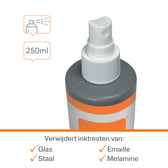 Whiteboardreinigingsspray Nobo waterbasis 250ml - afbeelding 3