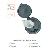 Whiteboardreinigingsdoekjes Nobo plasticvrij 100st - afbeelding 3