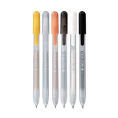 Gelschrijver Sakura Gelly Roll Special 6 kleuren