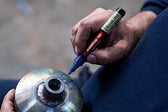 Paintmarker edding 50 Eco waterbasis 2-3mm rood - afbeelding 9