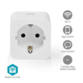 Slimme stekker Nedis Smartlife Wifi 3 stuks wit - afbeelding 5