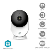 Beveiligingscamera Nedis Wifi indoor wit - afbeelding 4