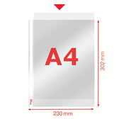 Showtas Esselte copy safe PP A4 glashelder - afbeelding 6