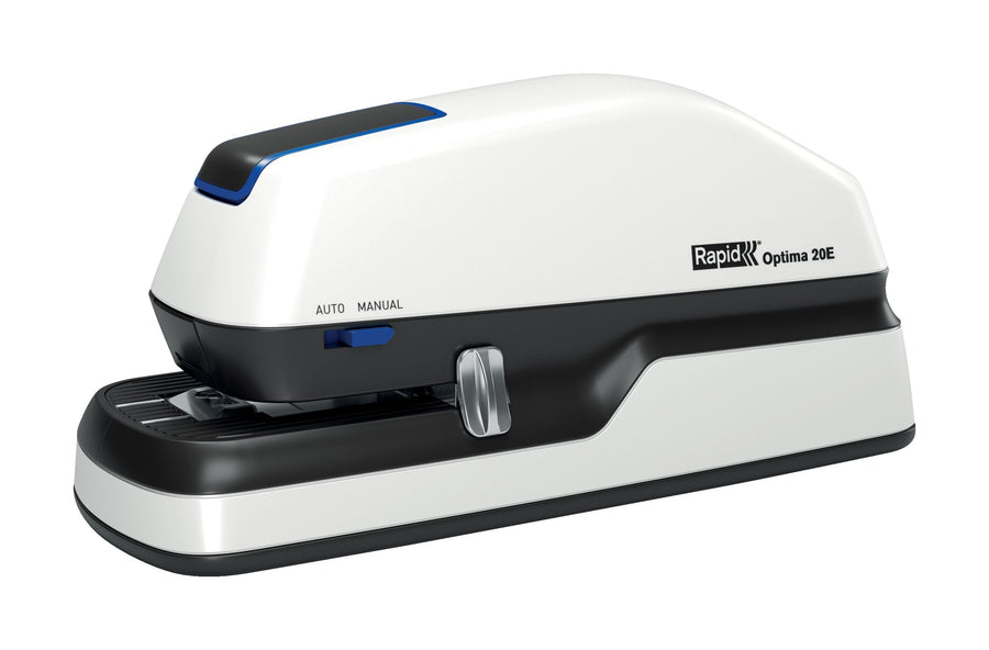 Nietmachine elektr Rapid optima 20 zwart zilver