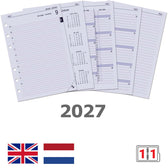 Agendavulling 2026 Kalpa A5 1dag/1pagina - afbeelding 2