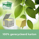 Memoblok Post-it Z-Note R3301T recycled 76x76mm gl - afbeelding 9