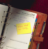 Memoblok Post-it 653-1B recycled 38x51mm geel - afbeelding 4