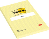 Memoblok Post-it 662 102x152mm ruit geel - afbeelding 6