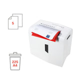 Papiervernietiger HSM shredstar X5 4.5x30mm - afbeelding 4