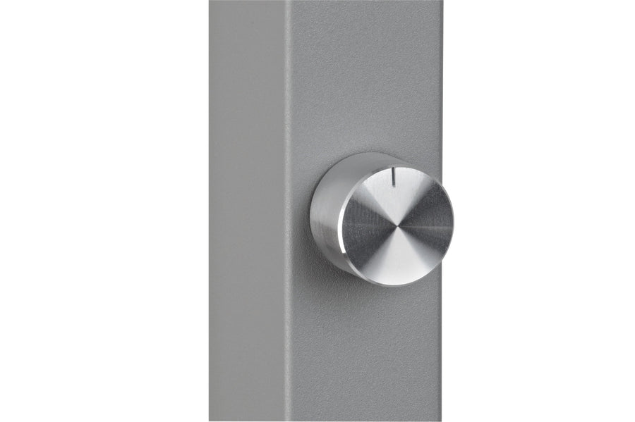 Vloerlamp MAUL Javal LED dimbaar 195cm alu