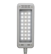 Bureaulamp MAUL Pearly LED voet dimbaar wit