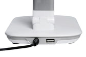 Bureaulamp MAUL Jazzy met USB poort wit - afbeelding 6