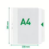 Showtas Leitz Premium met klep PP A4 transparant - afbeelding 5