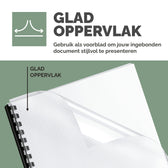 Voorblad Fellowes A4 PVC 240micron transparant - afbeelding 5