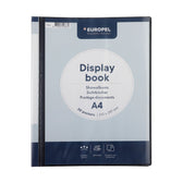 Showmap Europel Frontview A4 30 tassen antraciet - afbeelding 2