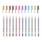 Gelschrijver Sakura Gelly Roll Metallic 12 kleuren